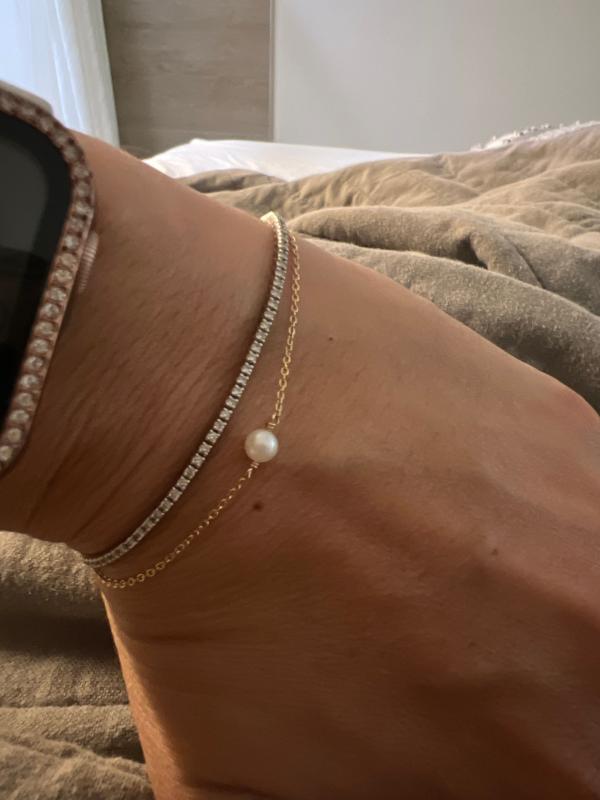 Customer photo for "Pearl Bracelet"