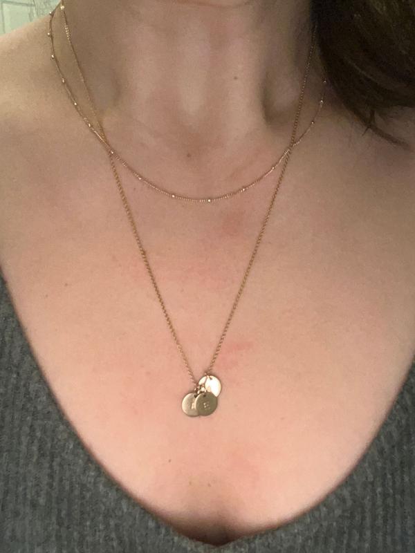 Customer photo for "Great everyday necklace"