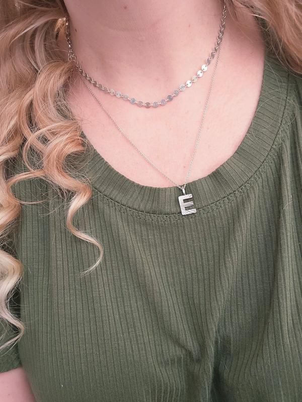 Customer photo for "This necklace has me in a chokehold"