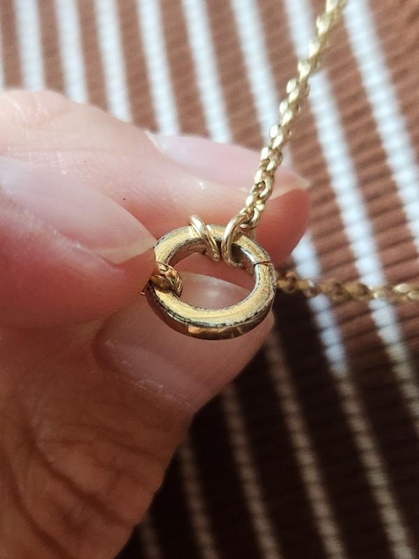 Customer photo for "Gold Vermeil is Coming Off"