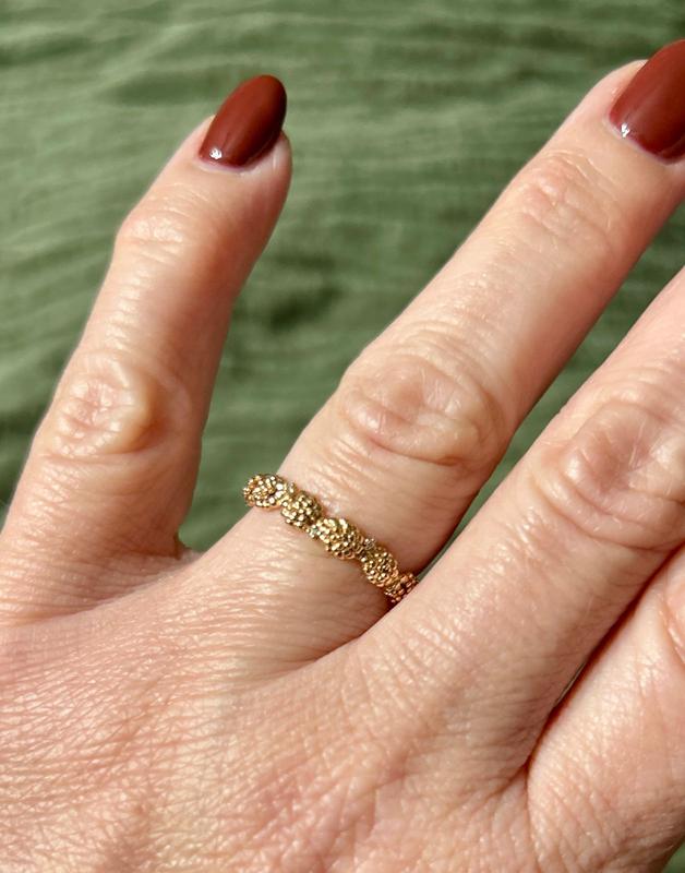 Customer photo for "Lovely dainty ring"