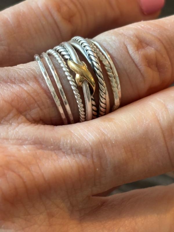 Customer photo for "Stacking Ring"