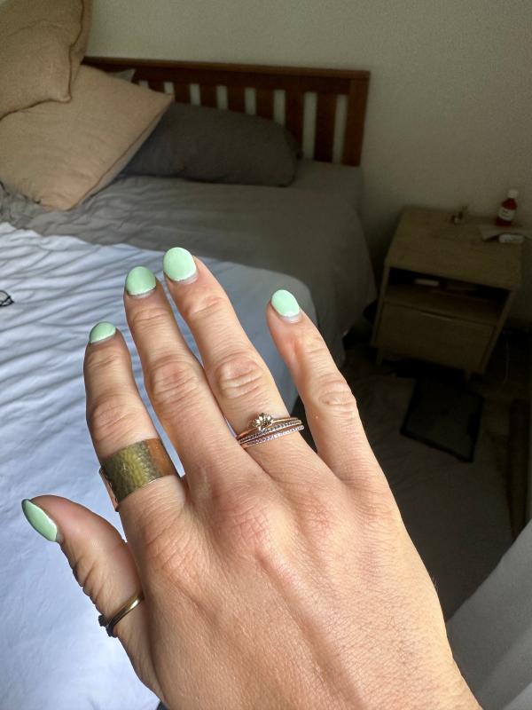 Customer photo for "Birthstone ring for every kids birth month!"