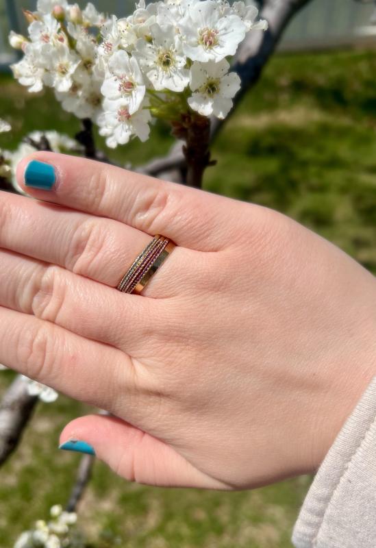 Customer photo for "Beautiful rings!"