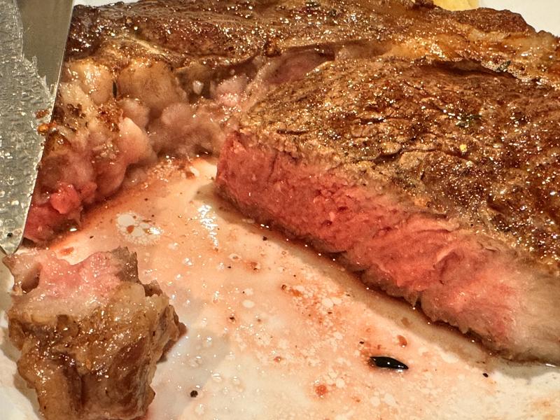 Great sear with very even heat!