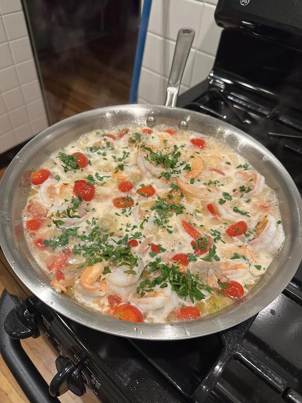 Shrimp scampi!