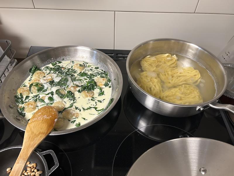 Everything is done at a controlled temperature and quickly.