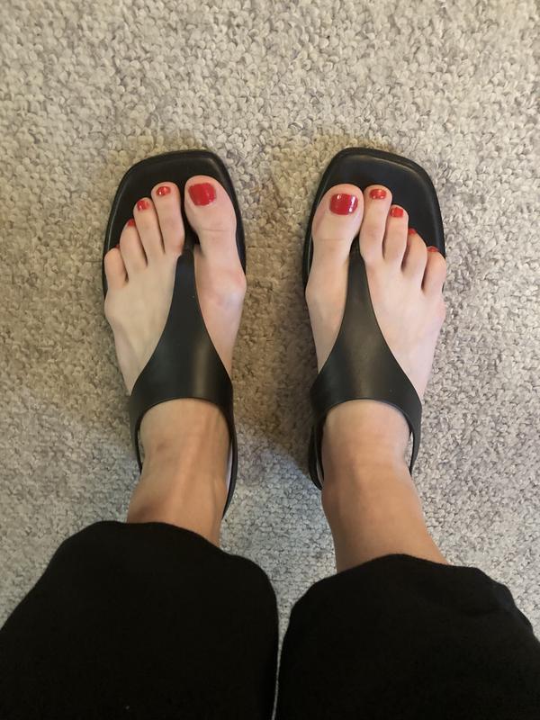 The Kira Covered Thong Sandal