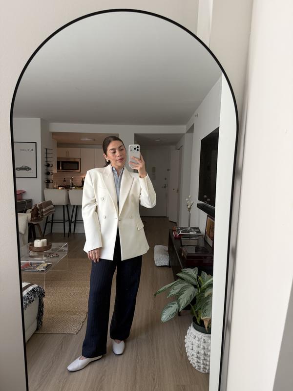 Customer photo for "Perfect leather ballet flats"