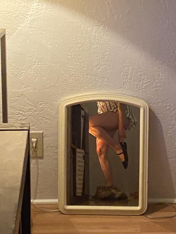 Customer photo for "solid flats but note the straps!!!"