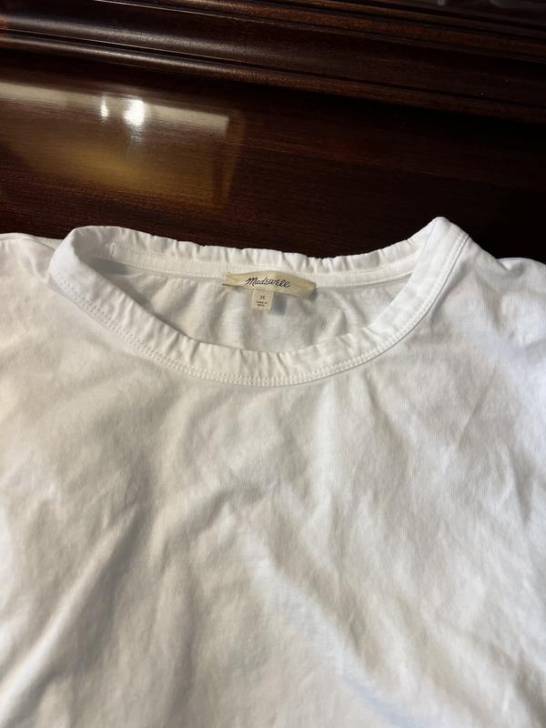 Customer photo for "Wrinkled collar"