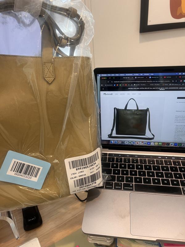 Customer photo for "Best Bag - Bad Color (Don't get muted olive)"
