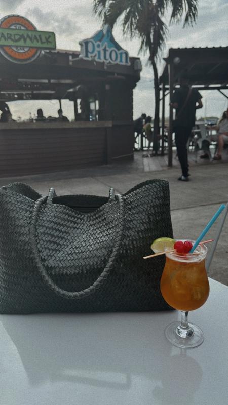 The Handwoven Leather Tote