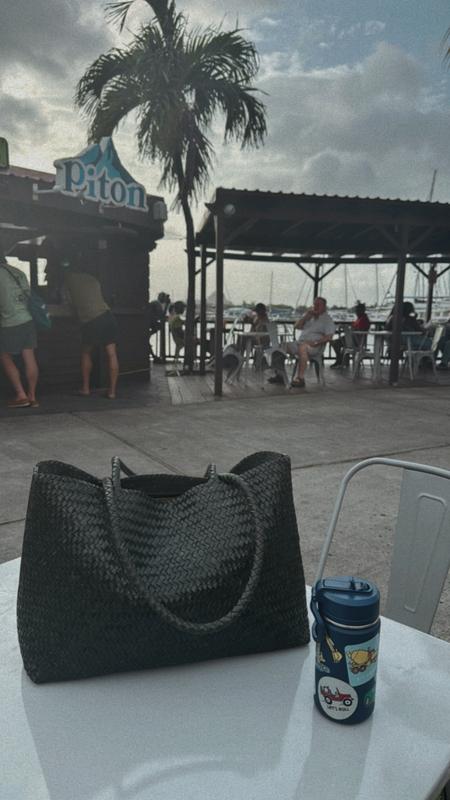 The Handwoven Leather Tote