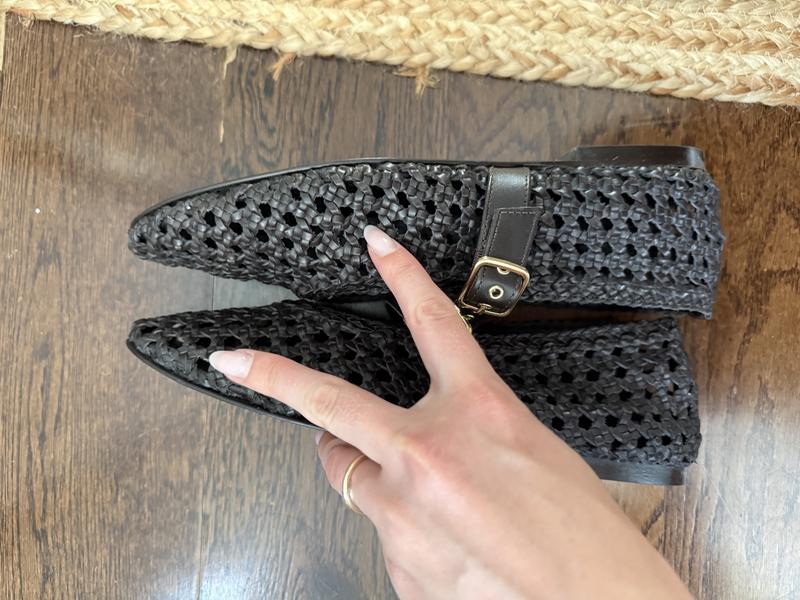 Customer photo for "Shoes are different sizes!"