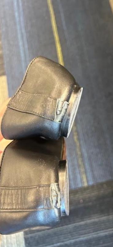 Customer photo for "cute flats with nice silhouette"
