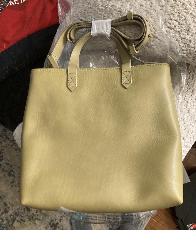 Customer photo for "Color is more yellowy-green than olive"