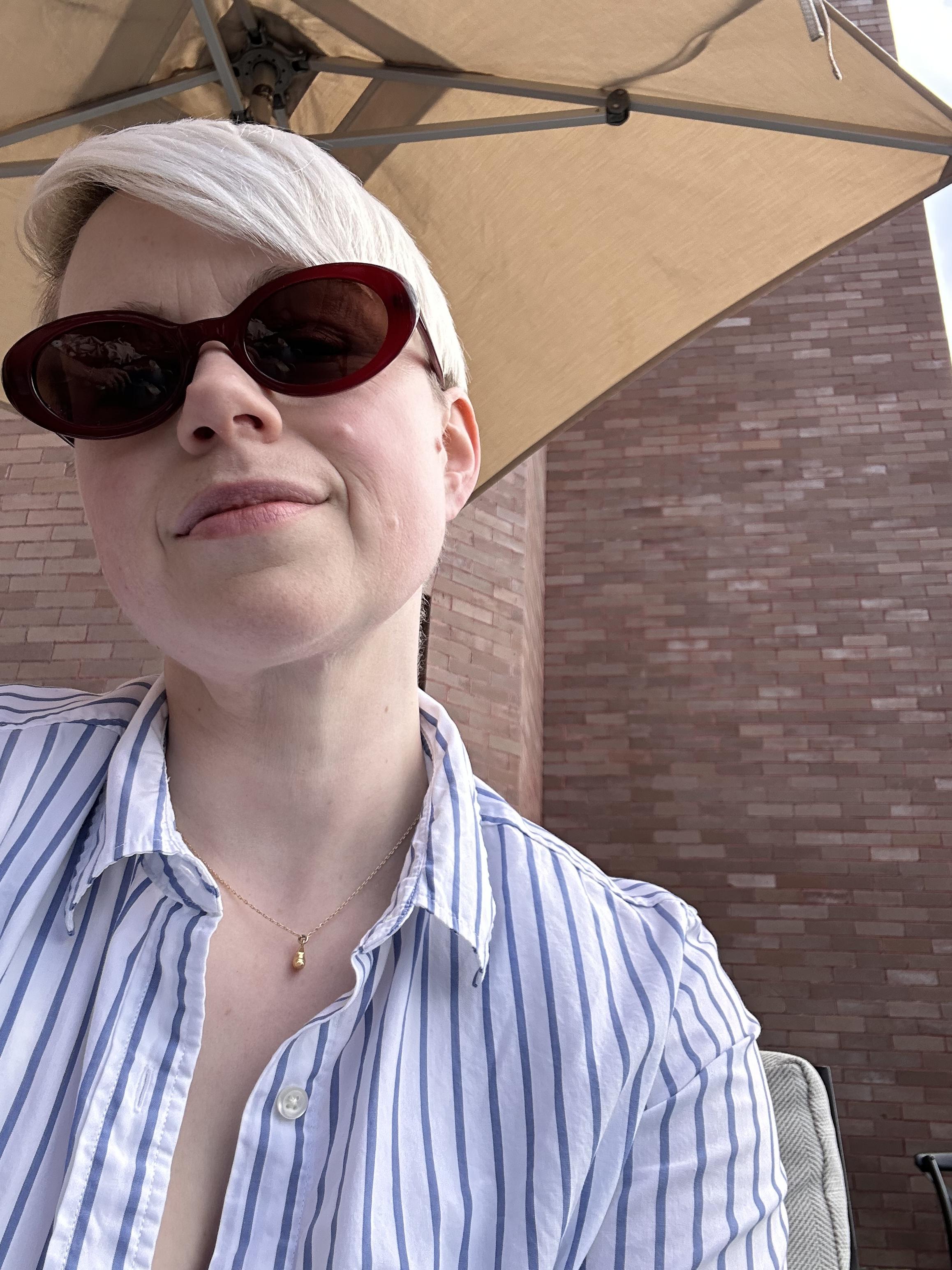 Russell Oval Sunglasses