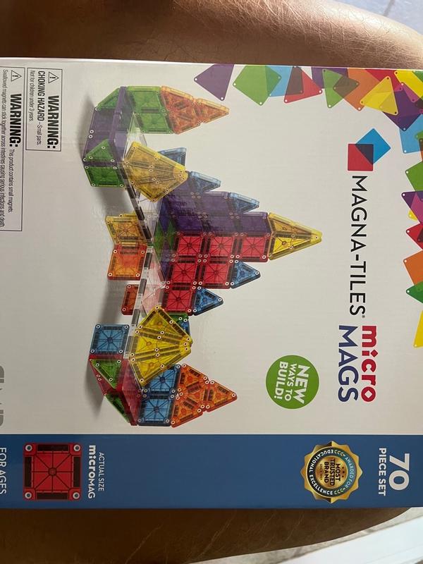 【新品未開封】MAGNA-TILES microMAGS 70ピース　ピタゴラス Magna-Tiles microMAGS Deluxe 70 Piece Set | JR Toy Company