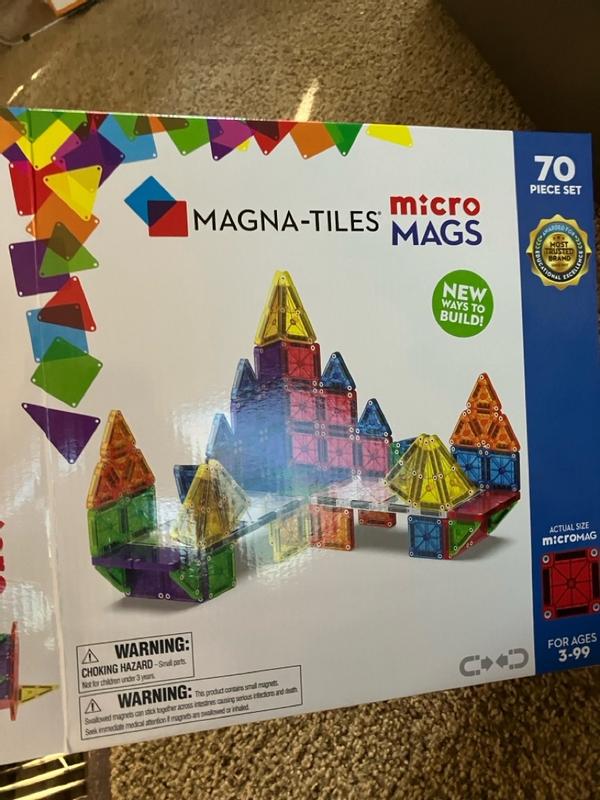 【新品未開封】MAGNA-TILES microMAGS 70ピース　ピタゴラス microMAGS 70-Piece Deluxe Set - MAGNA-TILES®
