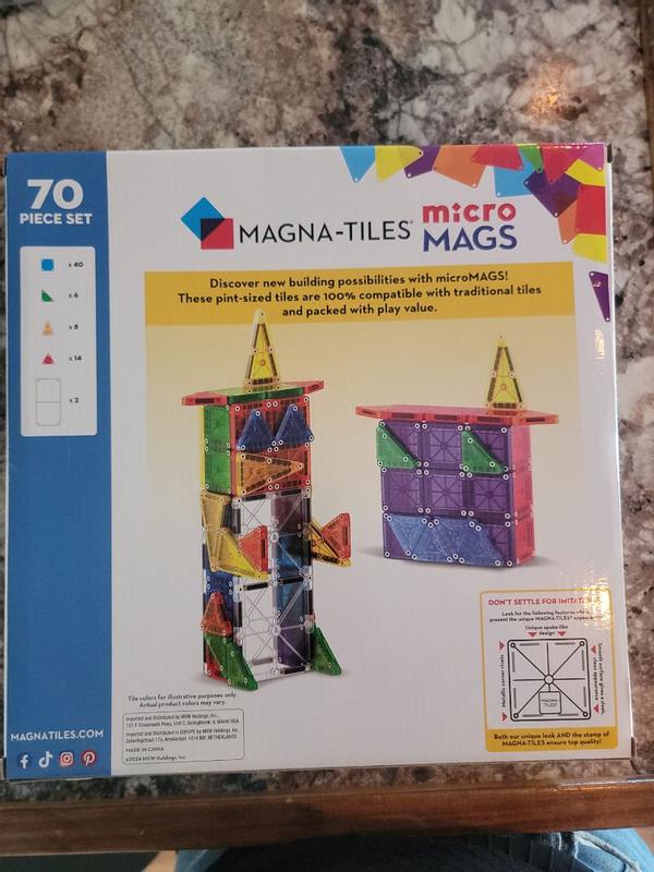 【新品未開封】MAGNA-TILES microMAGS 70ピース　ピタゴラス Magna-Tiles® MicroMAGS 70-Piece Deluxe Set | Dillard's