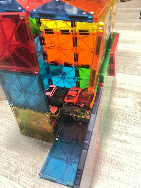 magna tiles maze