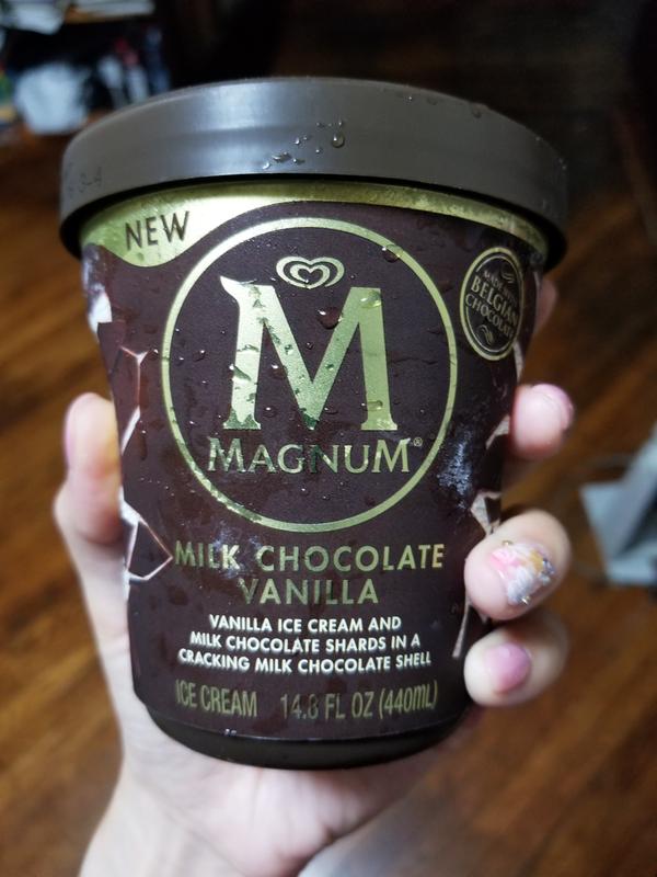 Milk Chocolate Vanilla Ice Cream Tub