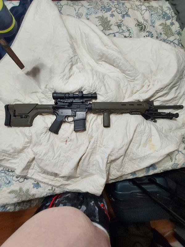 Green rifle