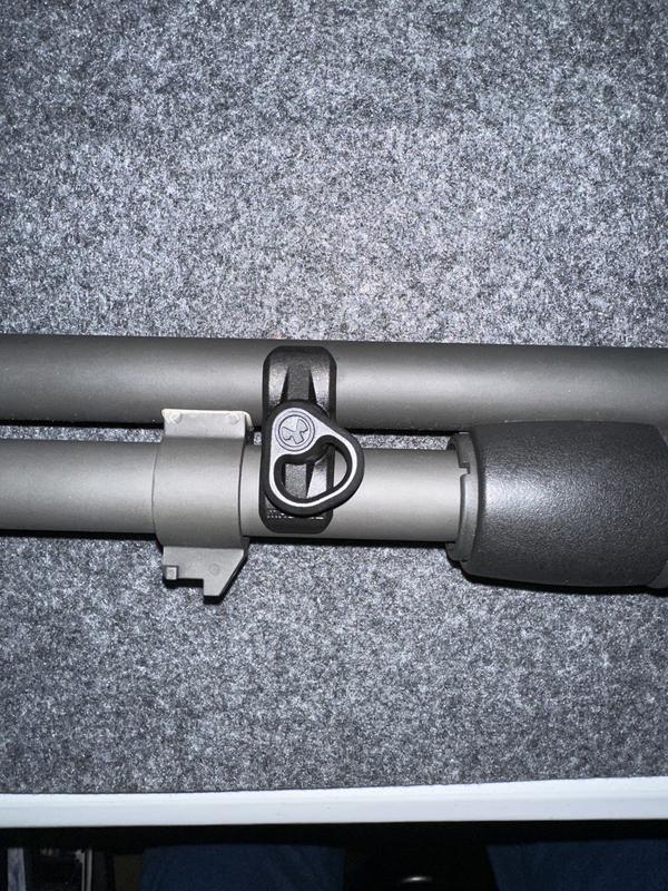 Verify your shotgun will cycle.. mine works perfect in this position