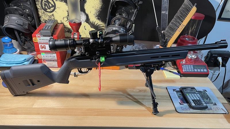 Hunter X-22 Stock and barrel replacement on a Ruger 10/22 Carbine