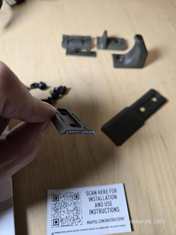 You can see from the picture even the part that's left after being broke is not level/ bent.