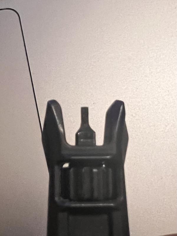 Way too high.  Forever shooting low.