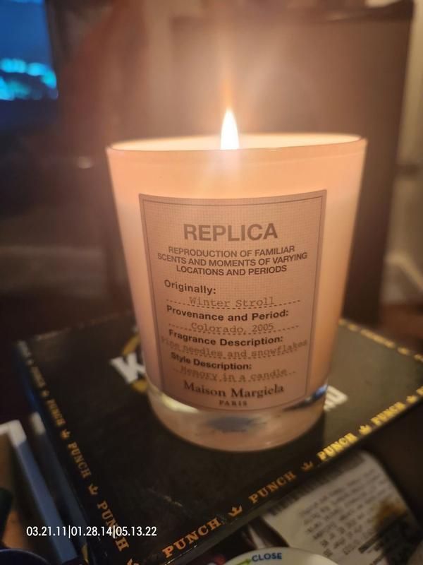 REPLICA Winter Stroll アロマキャンドル165g. Maison Margiela Replica Winter Stroll Candle (165g) | Harrods US