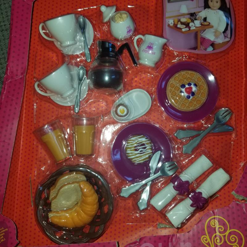 Our Generation Doll Accessories - Breakfast » Fast Shipping