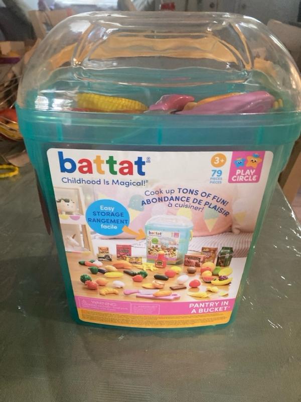 Pantry in a Bucket Play Food Toys Battat