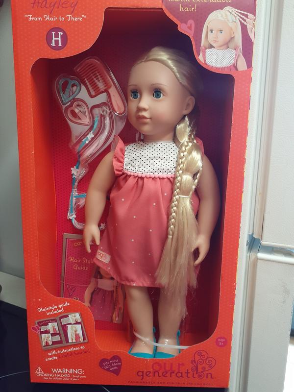 Hayley, 18-inch Hair Play Doll