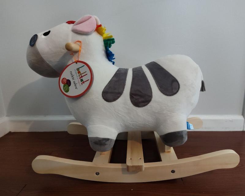 Rockin Zebra Toddler Rocking Toy Battat