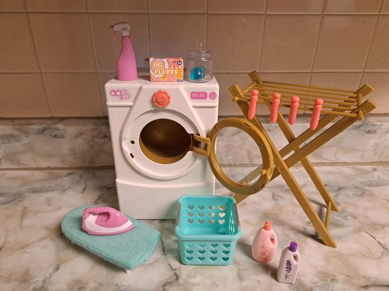 Barbie washing machine set online