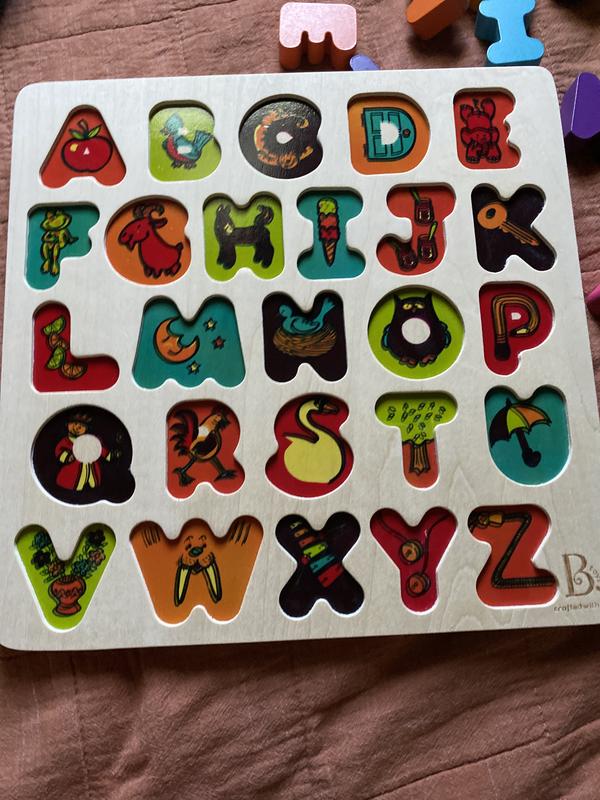 B store toys alphabet