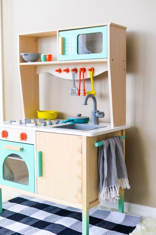 Mini Chef Kitchenette, Wooden Play Kitchen