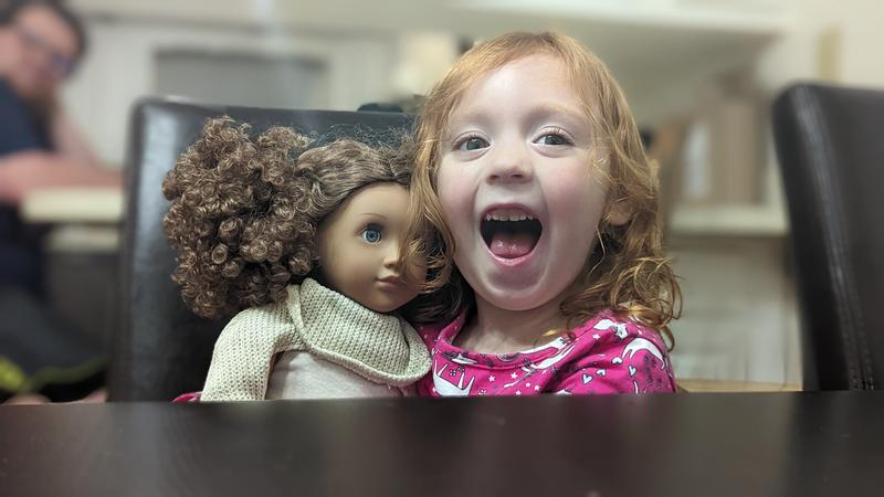 Kaylee, 18-inch Doll with Curly Hair