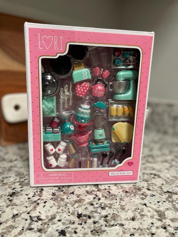 Mix Bake 6 inch Doll Kitchen Accessories Lori