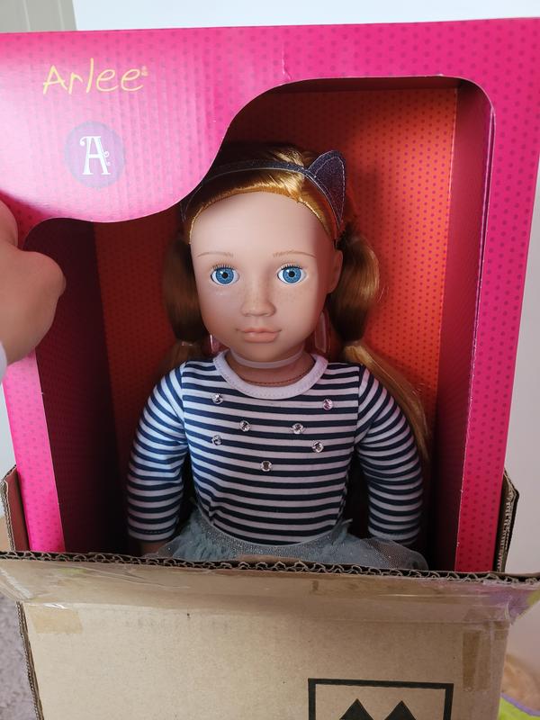 Arlee Doll, 18-inch Doll Red Hair Blue Eyes