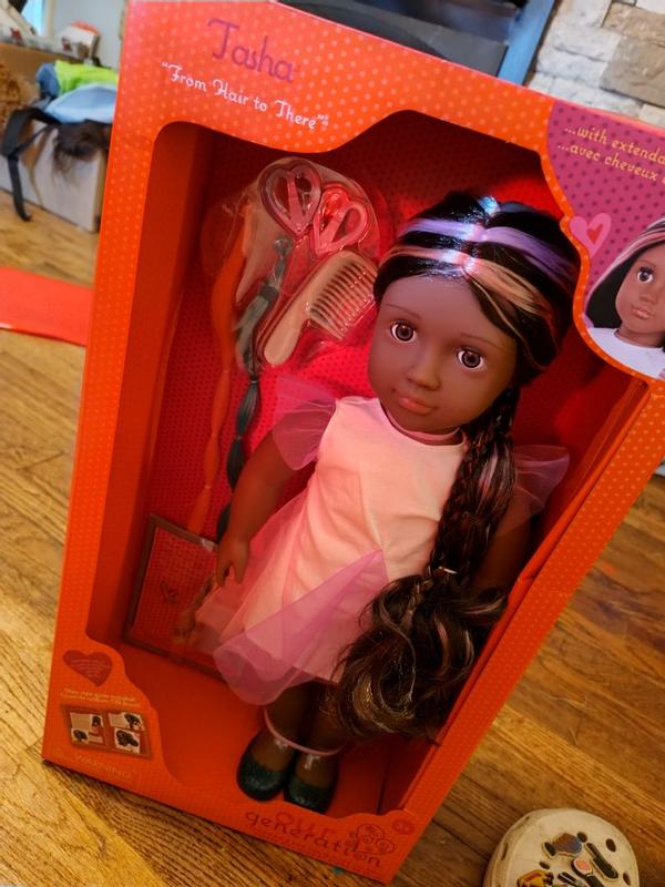 Tasha 18 Hair Grow Doll Our Generation