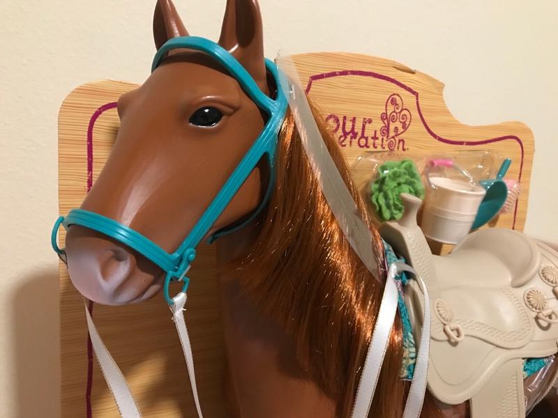 American Saddlebred Toy Horse for 18 Dolls Our Generation