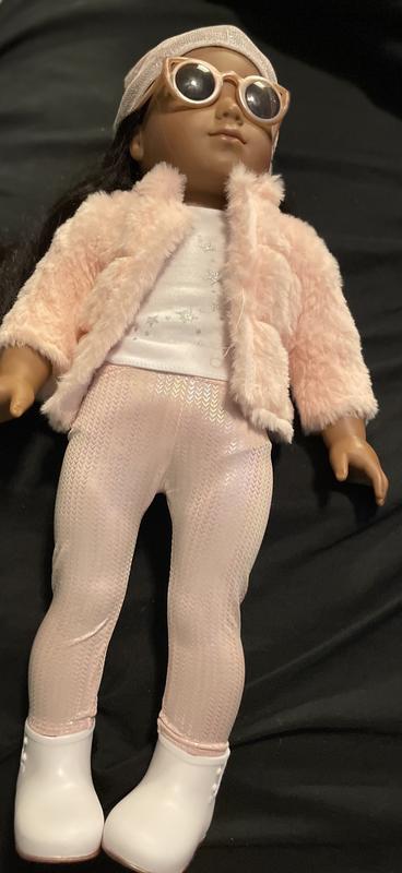 Fancy & Furry | 18-inch Doll Pink Coat Outfit | Our Generation