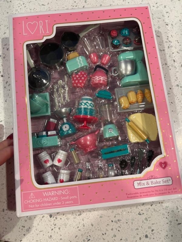 Lori doll mix & bake accessory set new arrivals