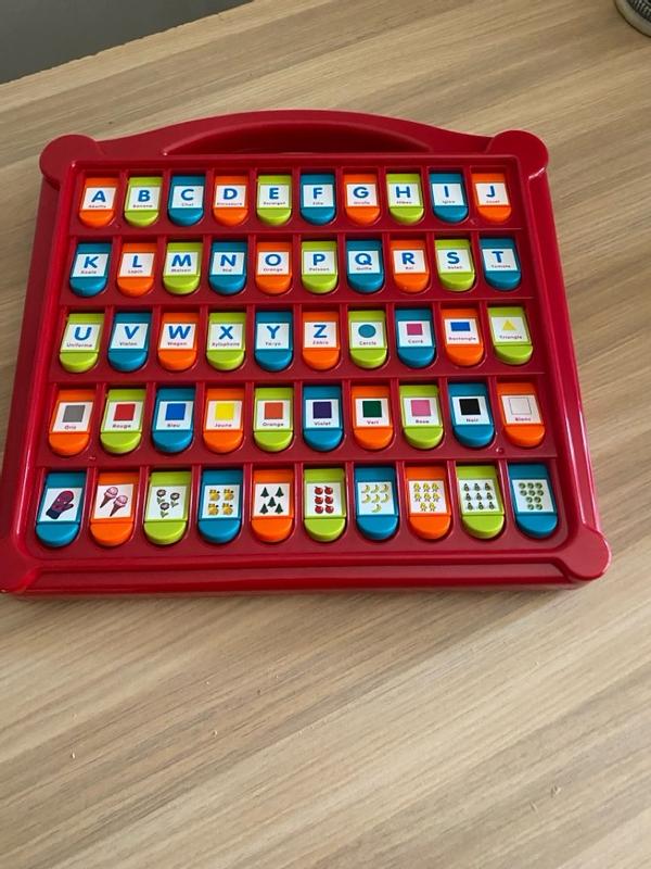 Alphabet Cache Cache French Alphabet Learning Toy Battat