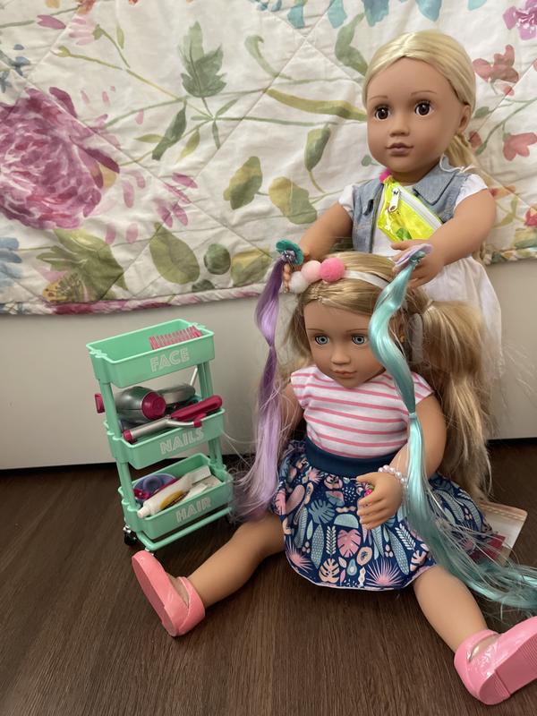 Phoebe & Berry Nice Salon Set, 18-inch Doll Bundle