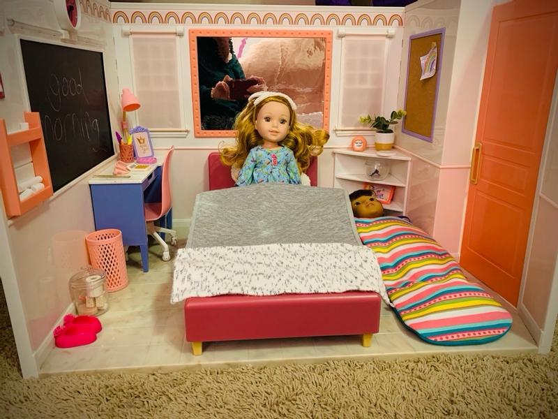 American doll bedroom outlet set